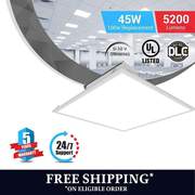 Brightest LED Panel 2x2 45W 5000K Dimmable