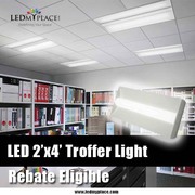 Buy LED Troffer 2X4 140W Equivalent 5000K With Dimmable Feature and Re
