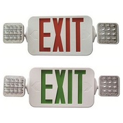 Universal Emergency LED EXIT Sign Lights.