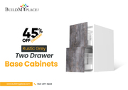 Deal Of The Day- Discount Upto 45% On Two Drawer Base Cabinets